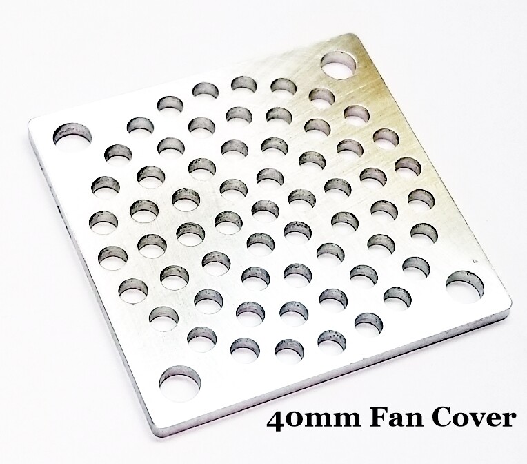 RCP Xtreme Cool (2) 40mm x 40mm Aluminum Fan Covers Castle Switch