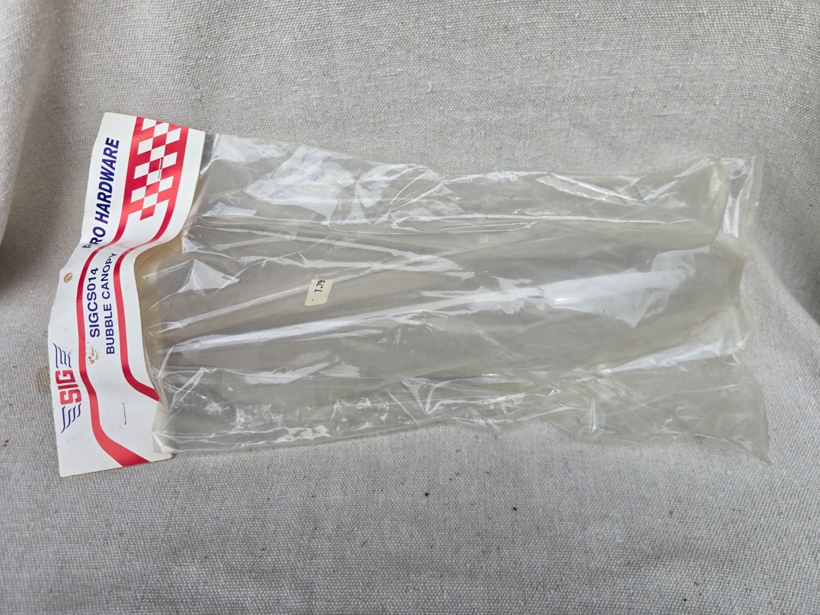 SIG 14″ Clear Model Airplane Bubble Canopy SIGCS014 – NOS