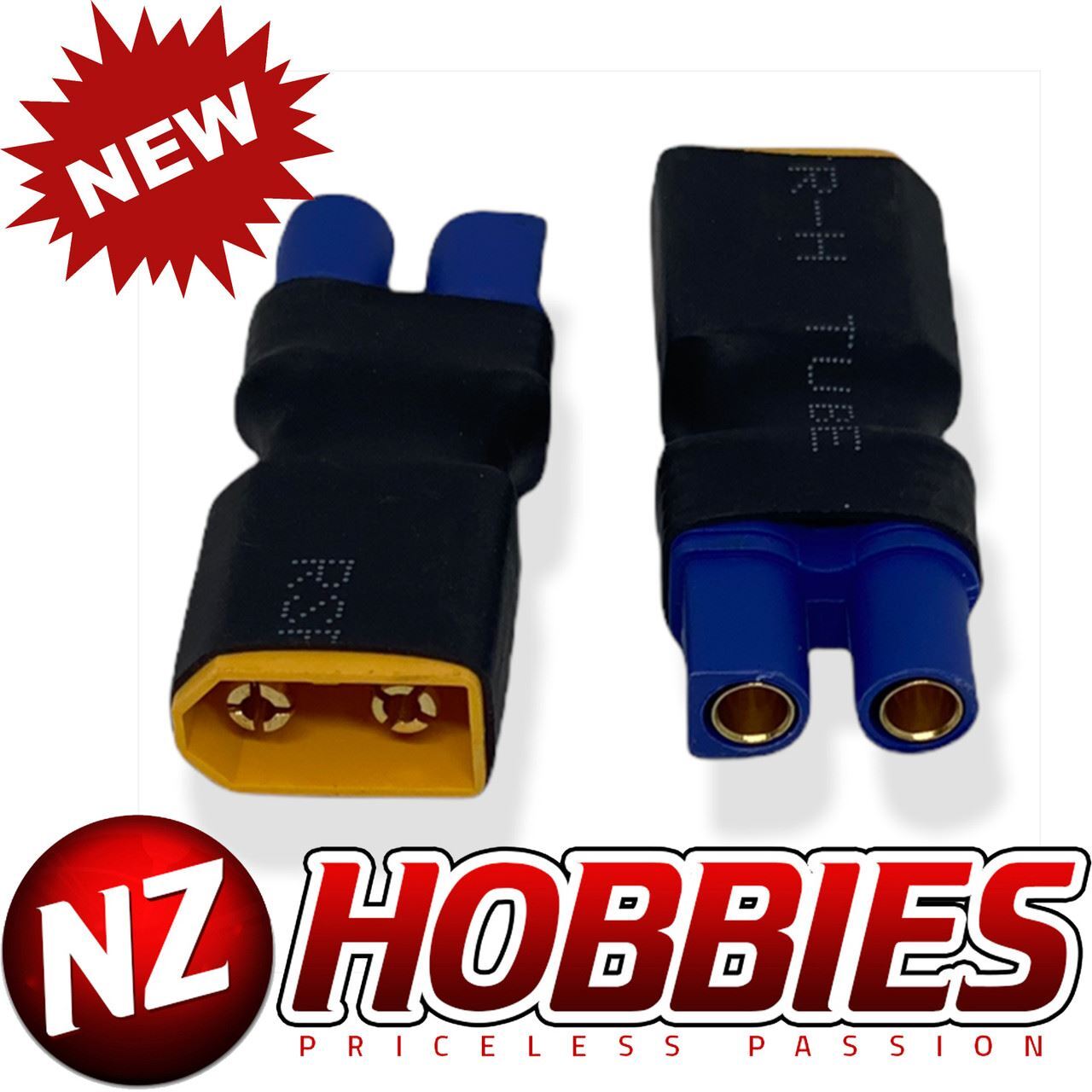 NZH RC EC3 Female to XT60 Male Conversion Adapter (1 PC) # NZ-EC3F2XT60M