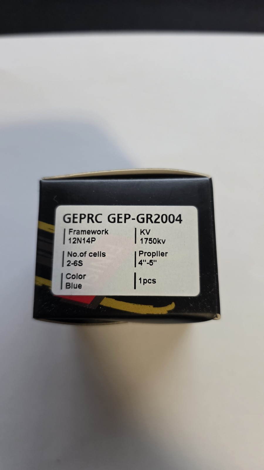 GepRC GEP – GR 2004 KV 1750 6s Blue FPV Drone Motor