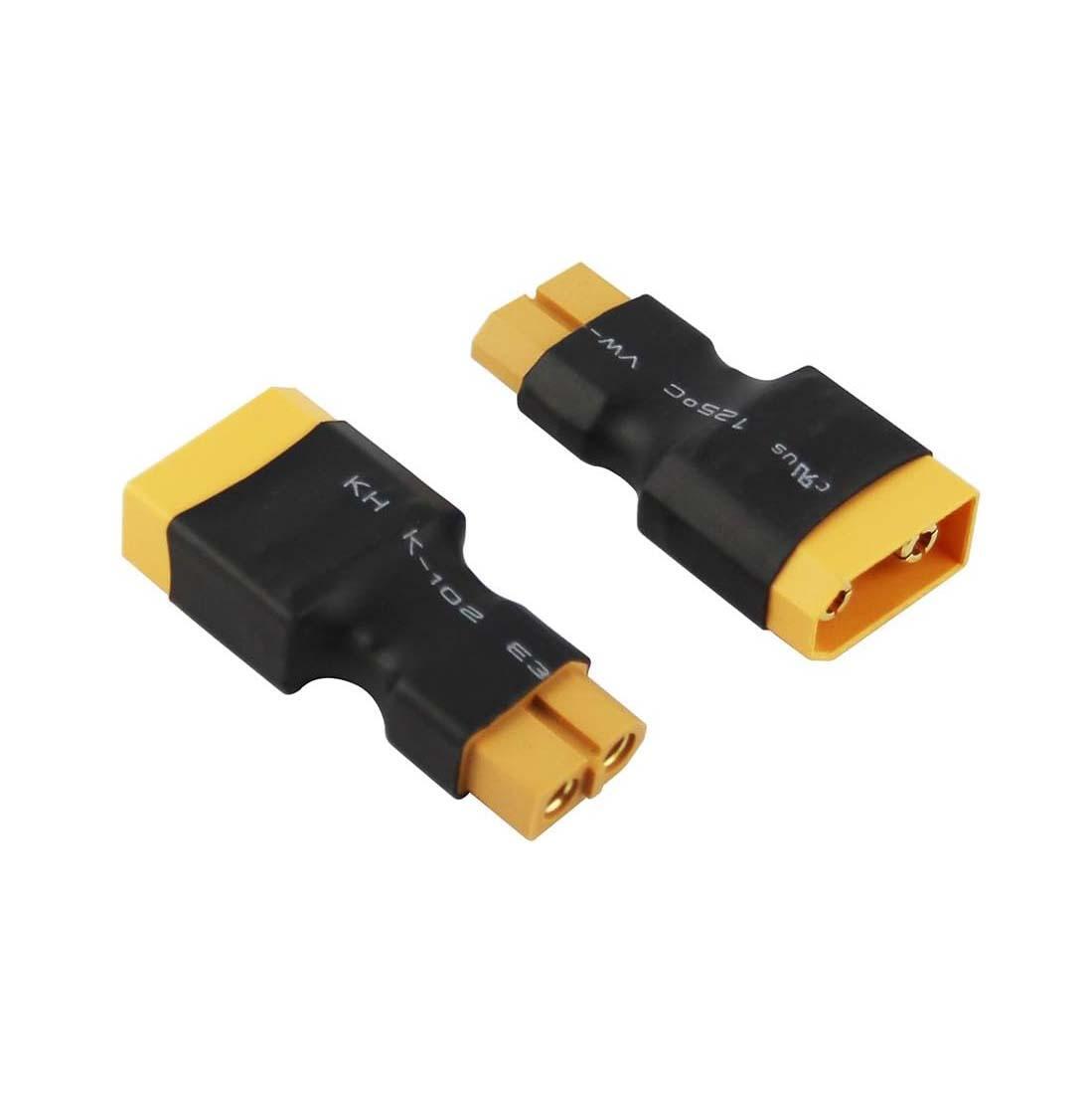 4pcs XT90 to XT60 Adapter Female Male Plug Connector for RC Battery Charger ESC