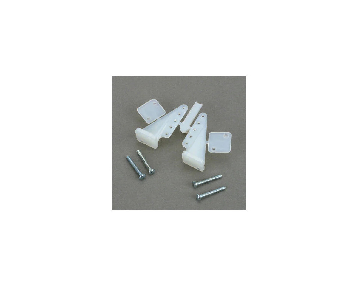 DUBRO DUB237 NYLON CONTROL HORNS T-STYLE 2PC B51