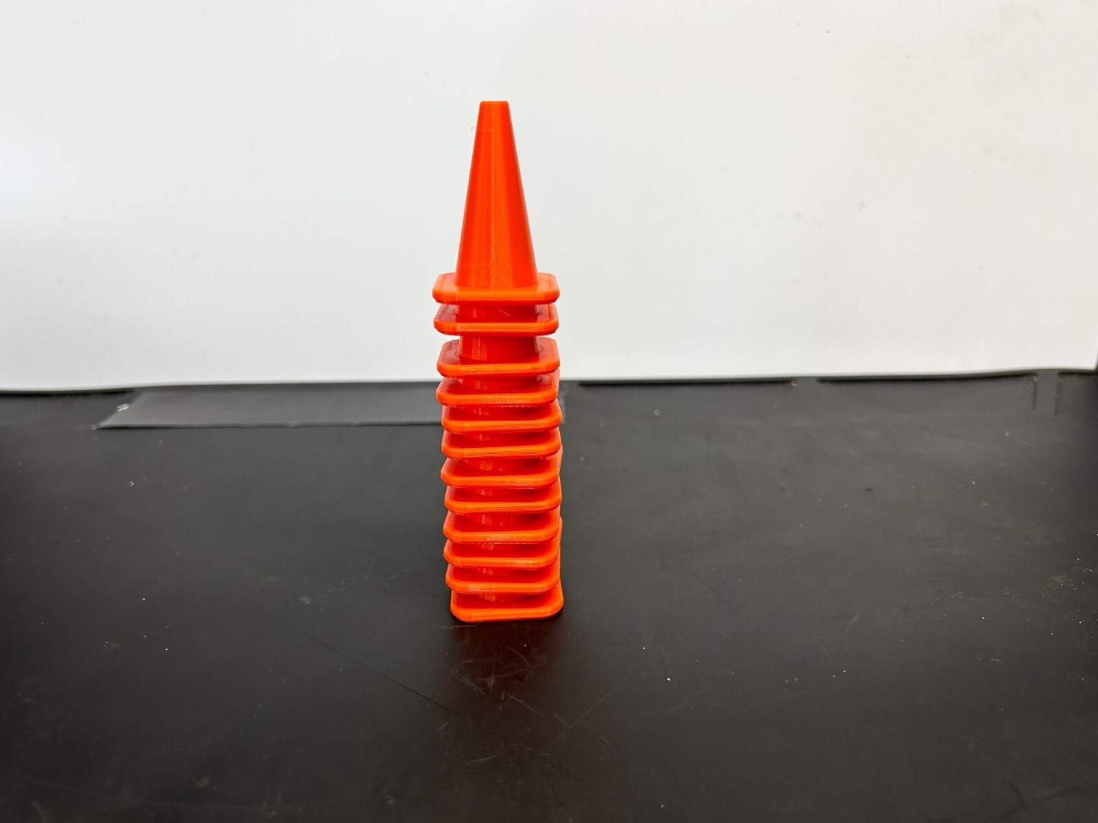 (12) RC 1/10th SCALE TRAFFIC CONES- Custom 3D Printed- FREE S&H