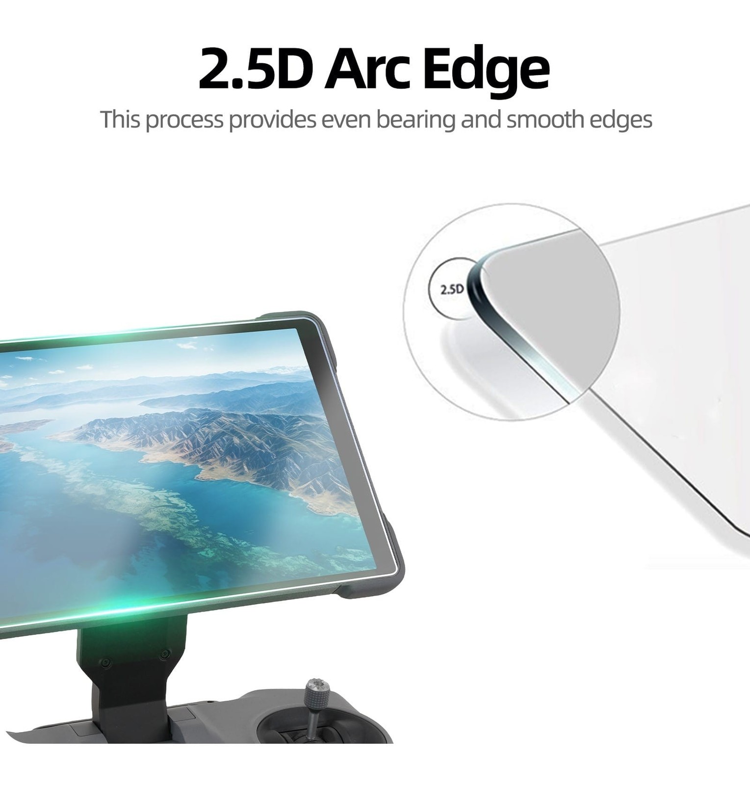 Tempered Glass Film for DJI RC for PRO for 2 Remote with Explosion for proof