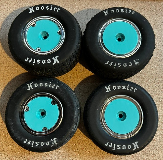 Losi 22S Sprint Car Wheel Cover (GEN3) Kit by RacinDots.com
