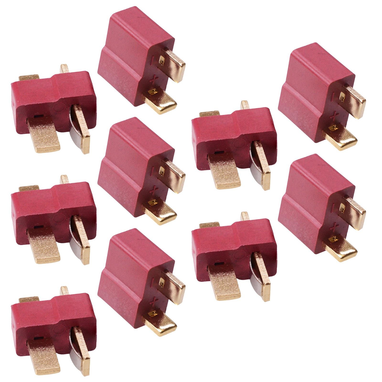 5 Pairs Male + Female T Plug Socket Connector 20A RC Amass AM-1015