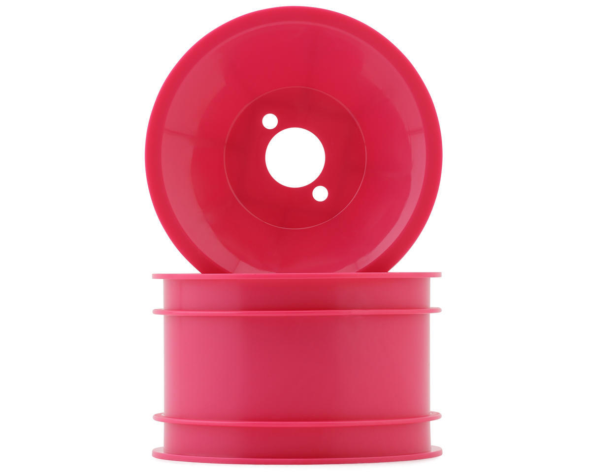 Yokomo 807C Super Dog Fighter 2.2 Rear Wheels (Pink) (2) [YOKYZ-827-2]