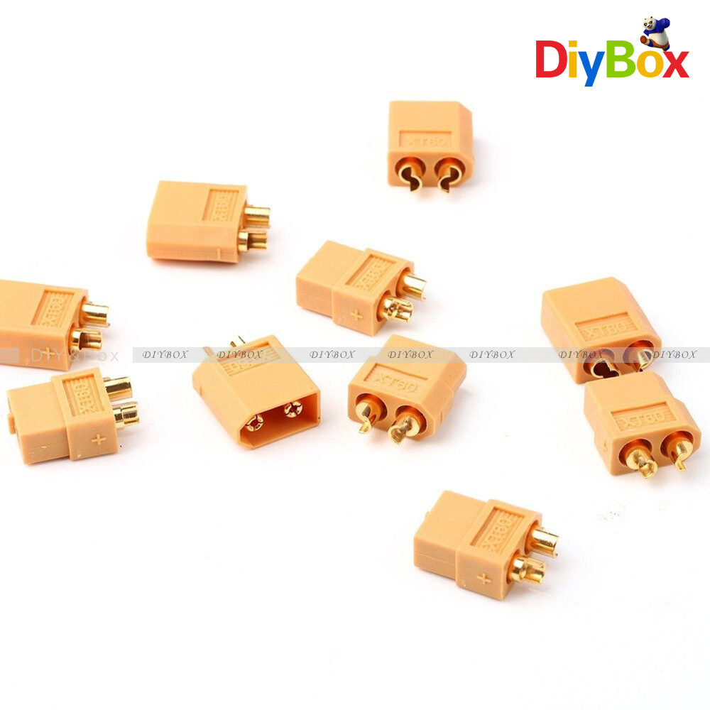 Lots 20Pcs 10 Pairs XT60 Male+Female Bullet Connectors Plugs for RC Lipo Battery