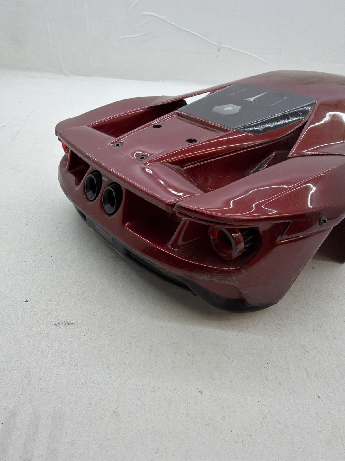 Used/Read: RARE FORD GT Traxxas 4-Tec 2.0 1/10 4wd Touring Car Body RED