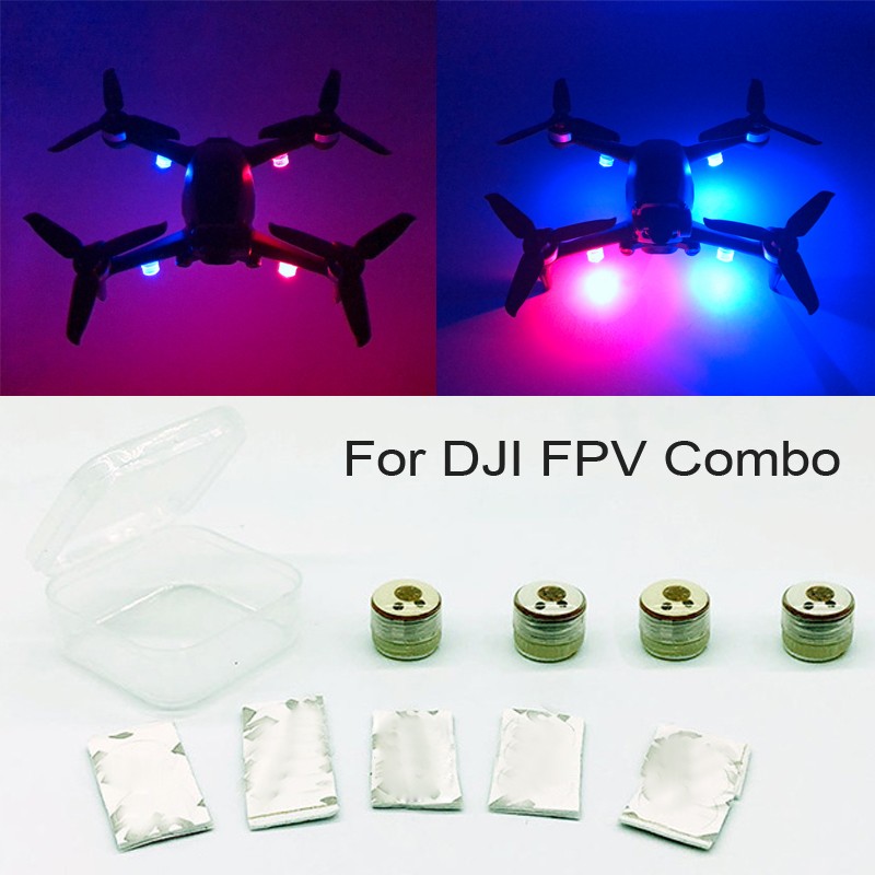 Light Searching Flashing Signal Lamp Red / Blue Strobe Light For DJI FPV Drone