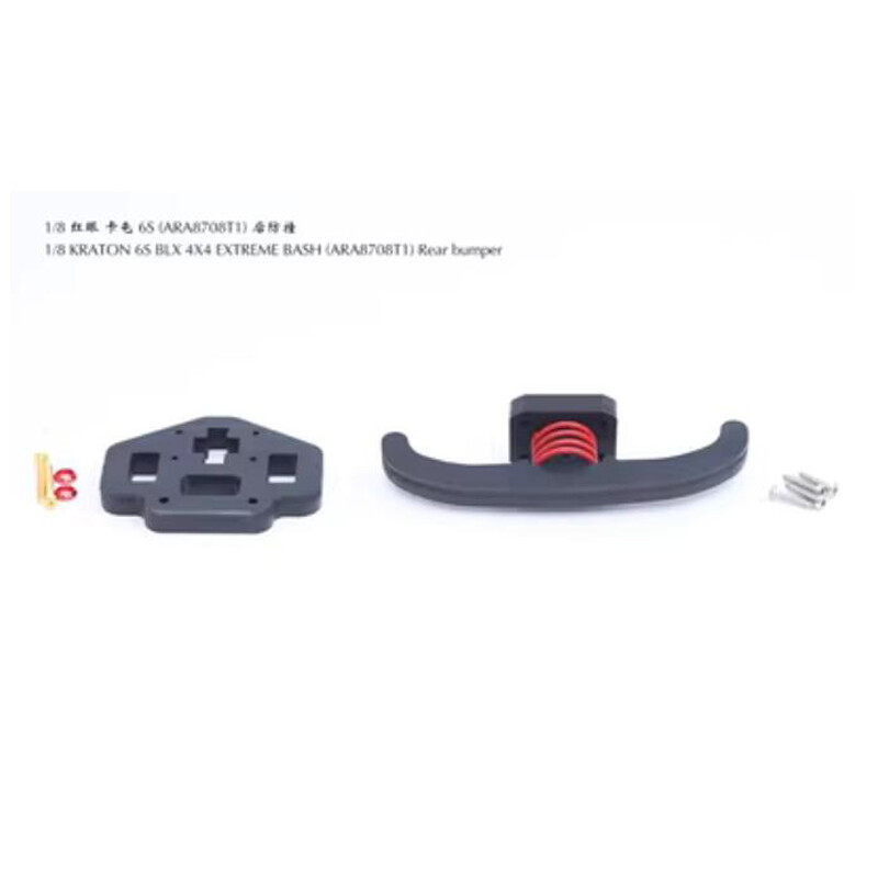 Wheelie Bar+Rear Bumper For 1/8 KRATON 6S BLX 4×4 Extreme Bash ARA8708T1 RC Car