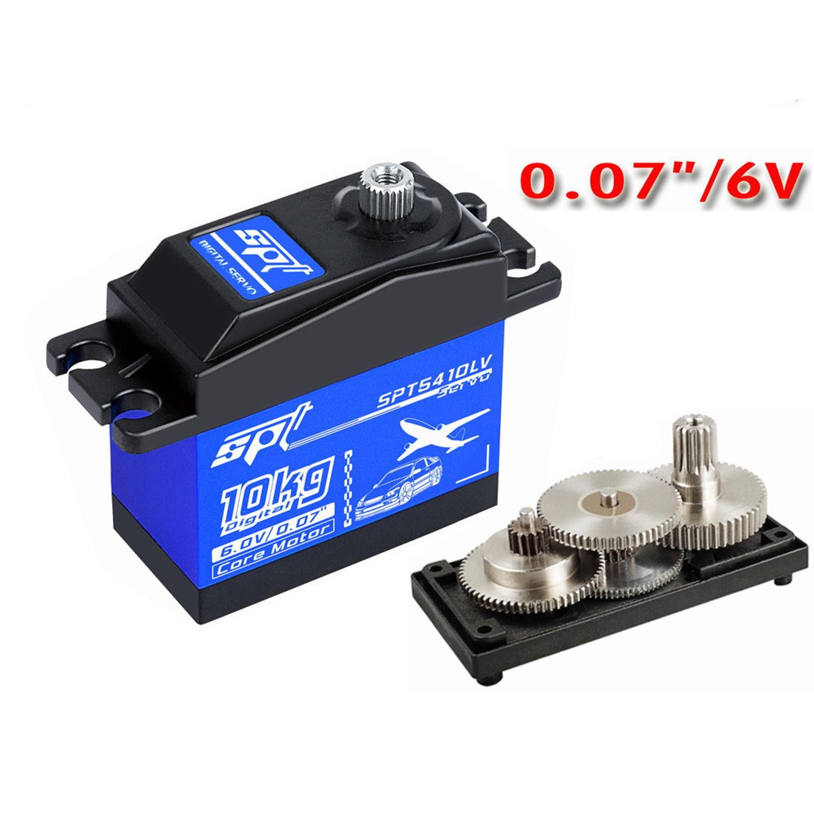 330Hz SPT5410LV Digital Steering Gear Servo For 1/10 RC Car Airplane Model m