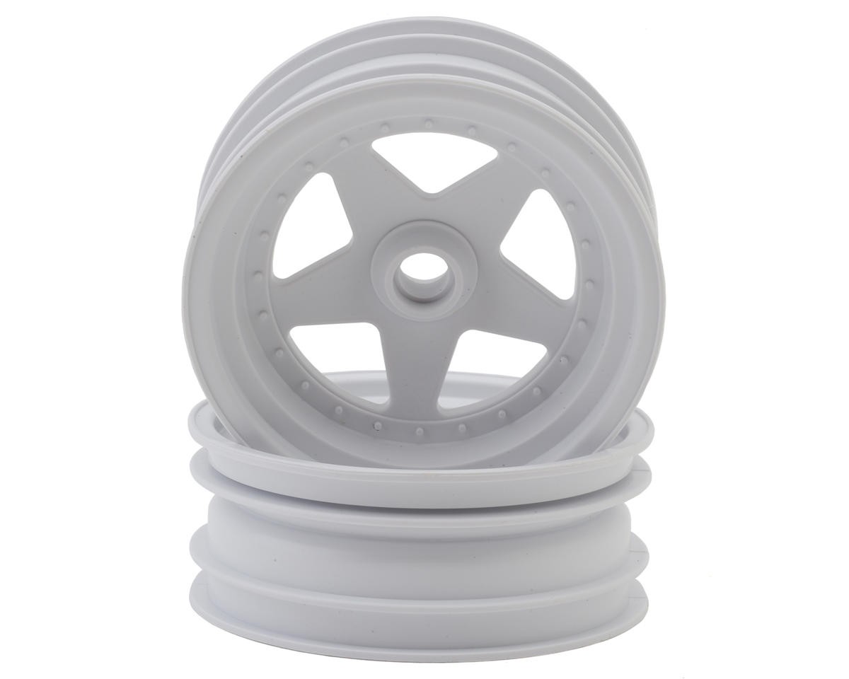 Kyosho Scorpion 2.2 Front Wheels (White) (2) [KYOSCH005WB]