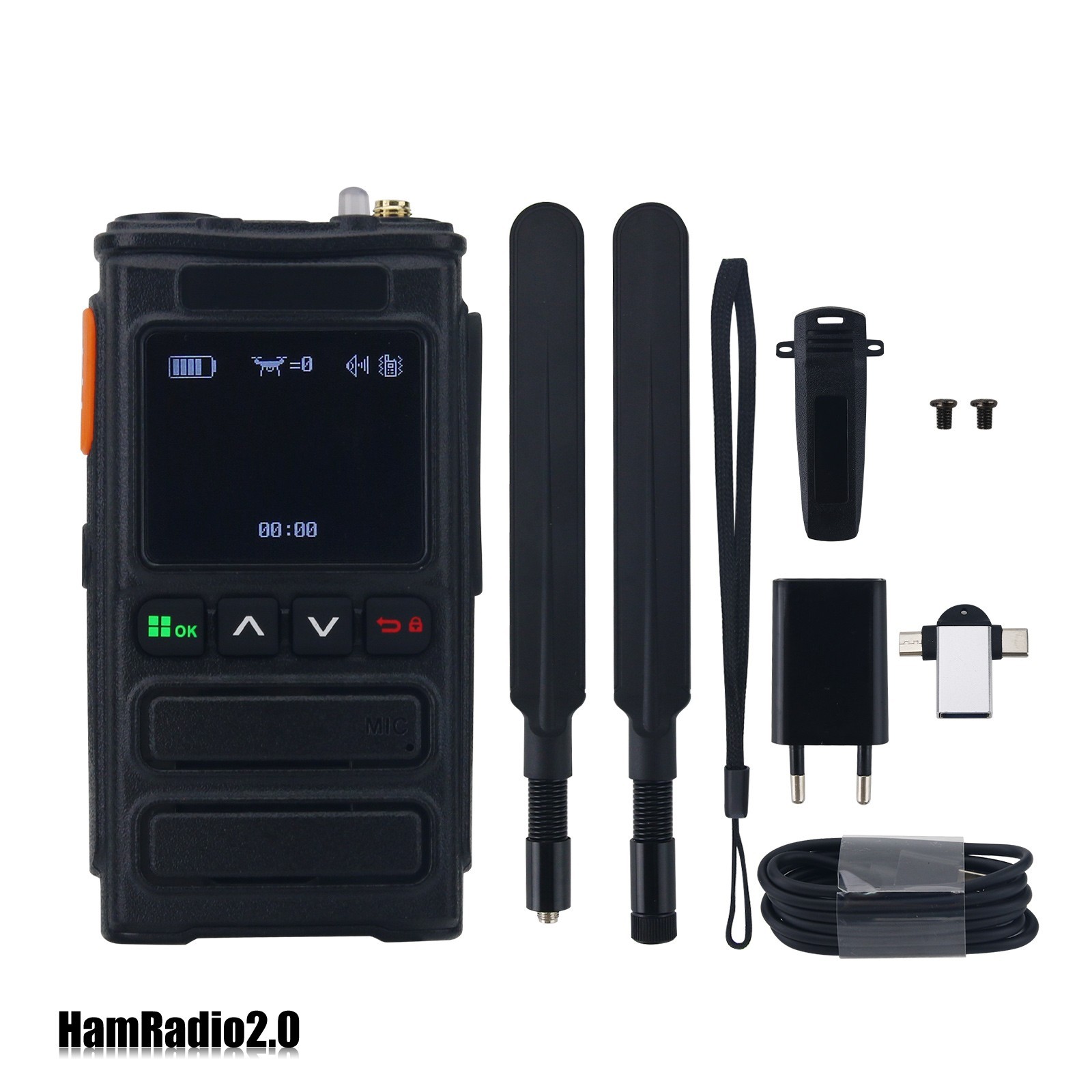 Skydroid S12 Handheld FPV Detector Drone Alarm for 0-6GHz Wireless Frequency