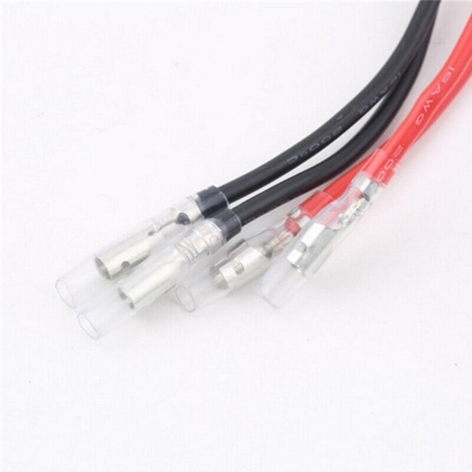 Black & Red ESC Brushed Speed Controller With Cooling Fan For RC Car Truck Boat