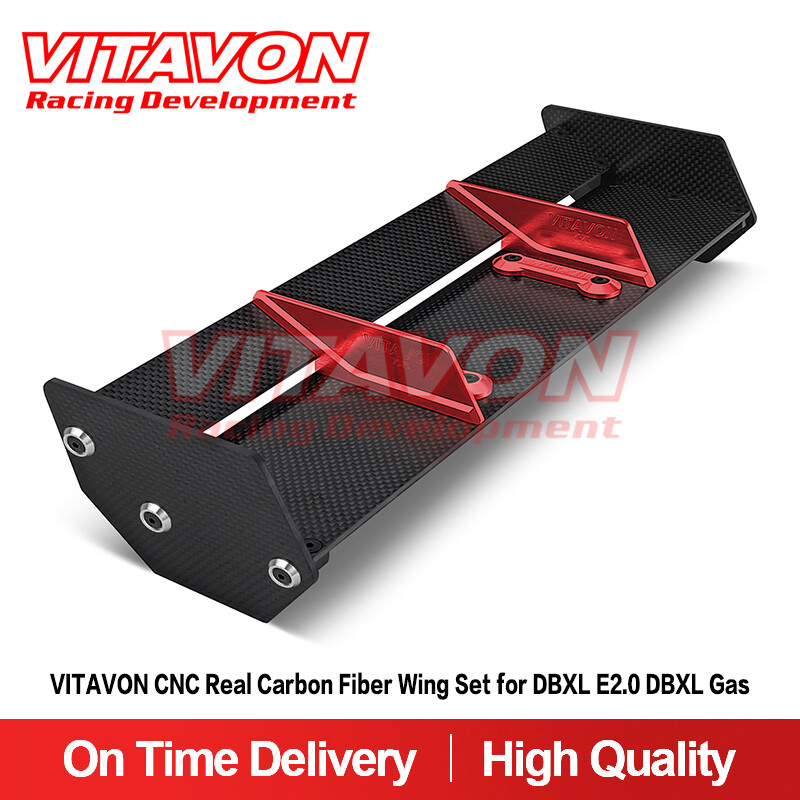 VITAVON CNC Real Carbon Fiber Wing Set For DBXL E2.0 DBXL Gas