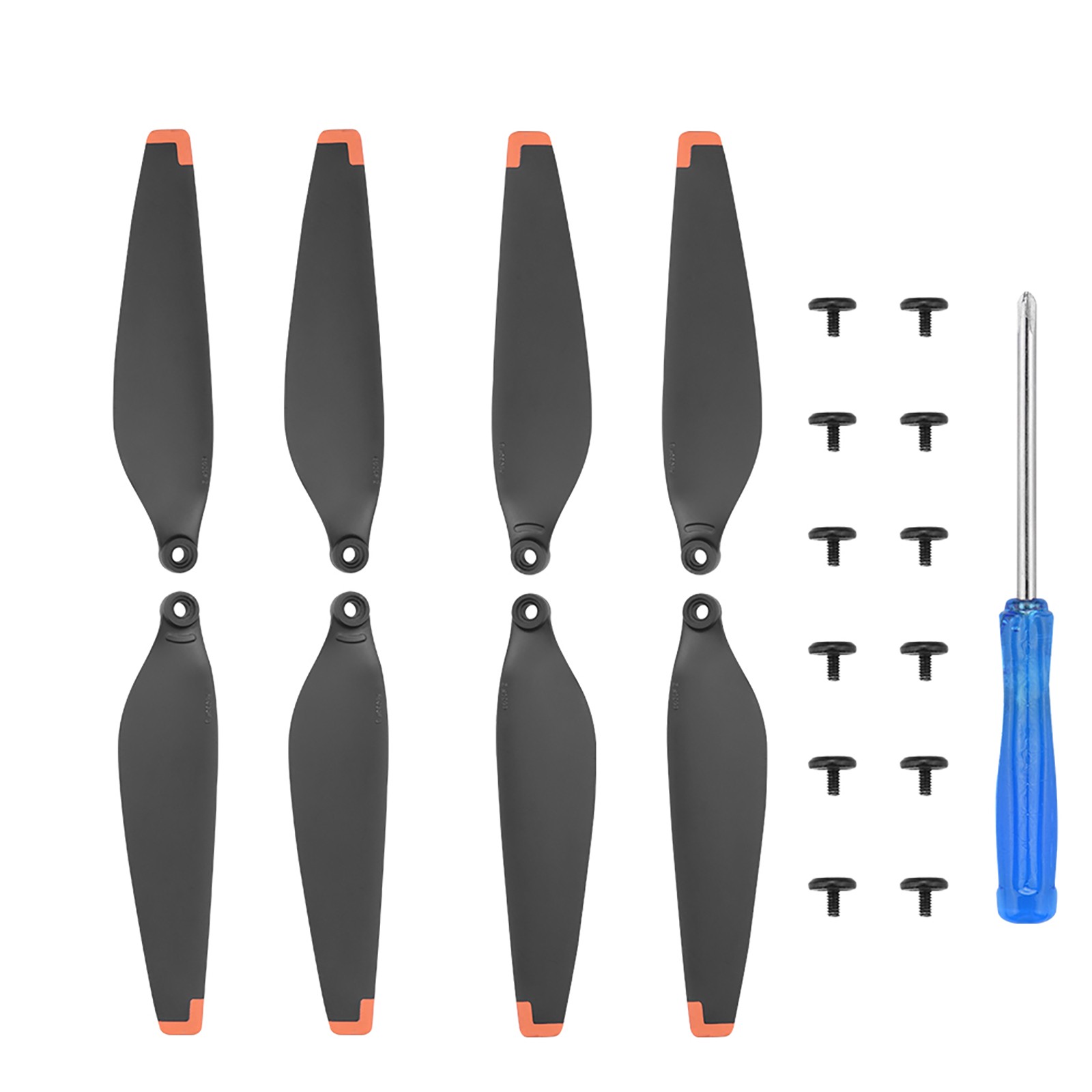 2Pair Lightweight 6030F Propeller Blade Wing Fans For DJI Mini 4 Pro Drone