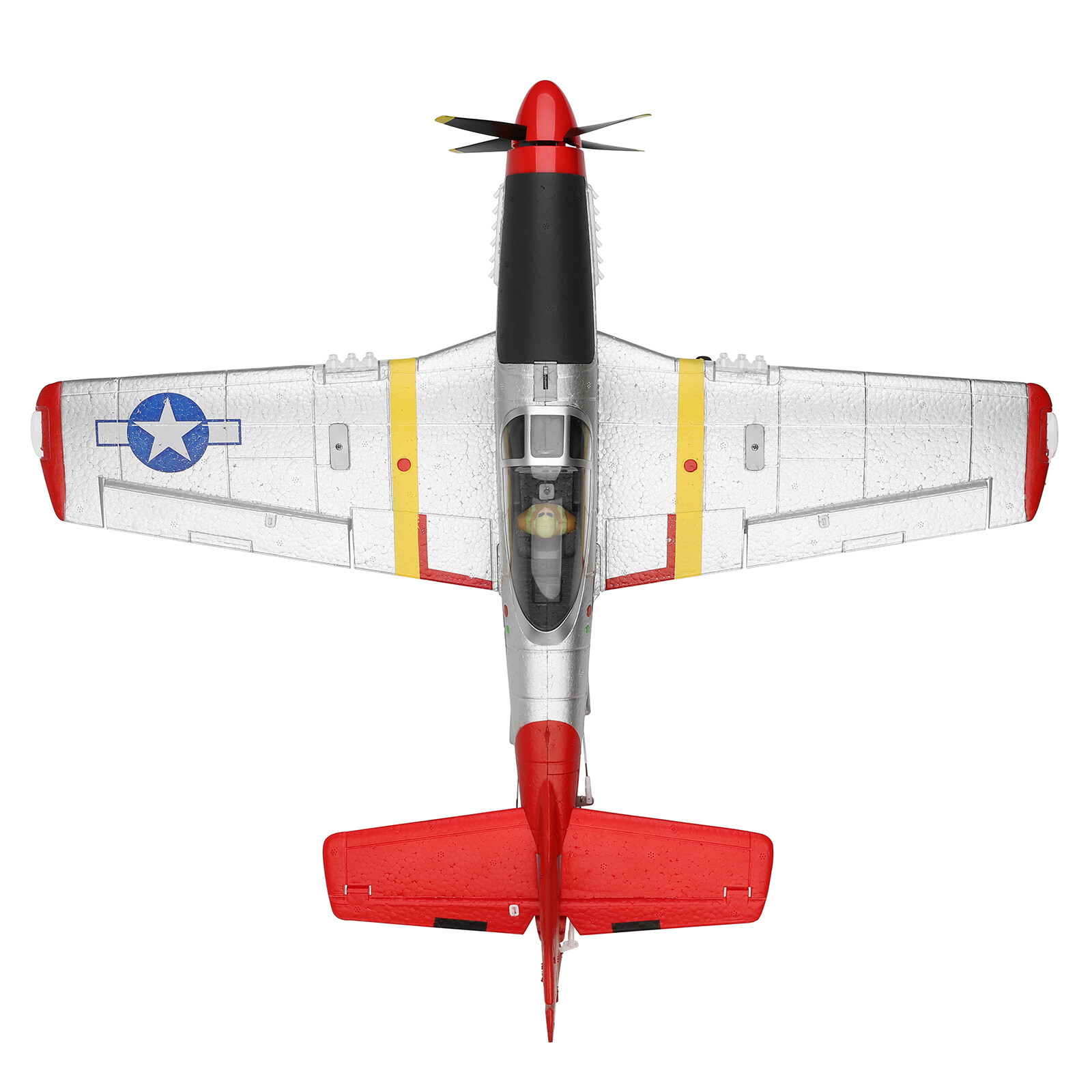 WLtoys XK A280 RC P51 Fighter 4CH Airplane 3D/6G Fixed Wing Brushless Toy E4