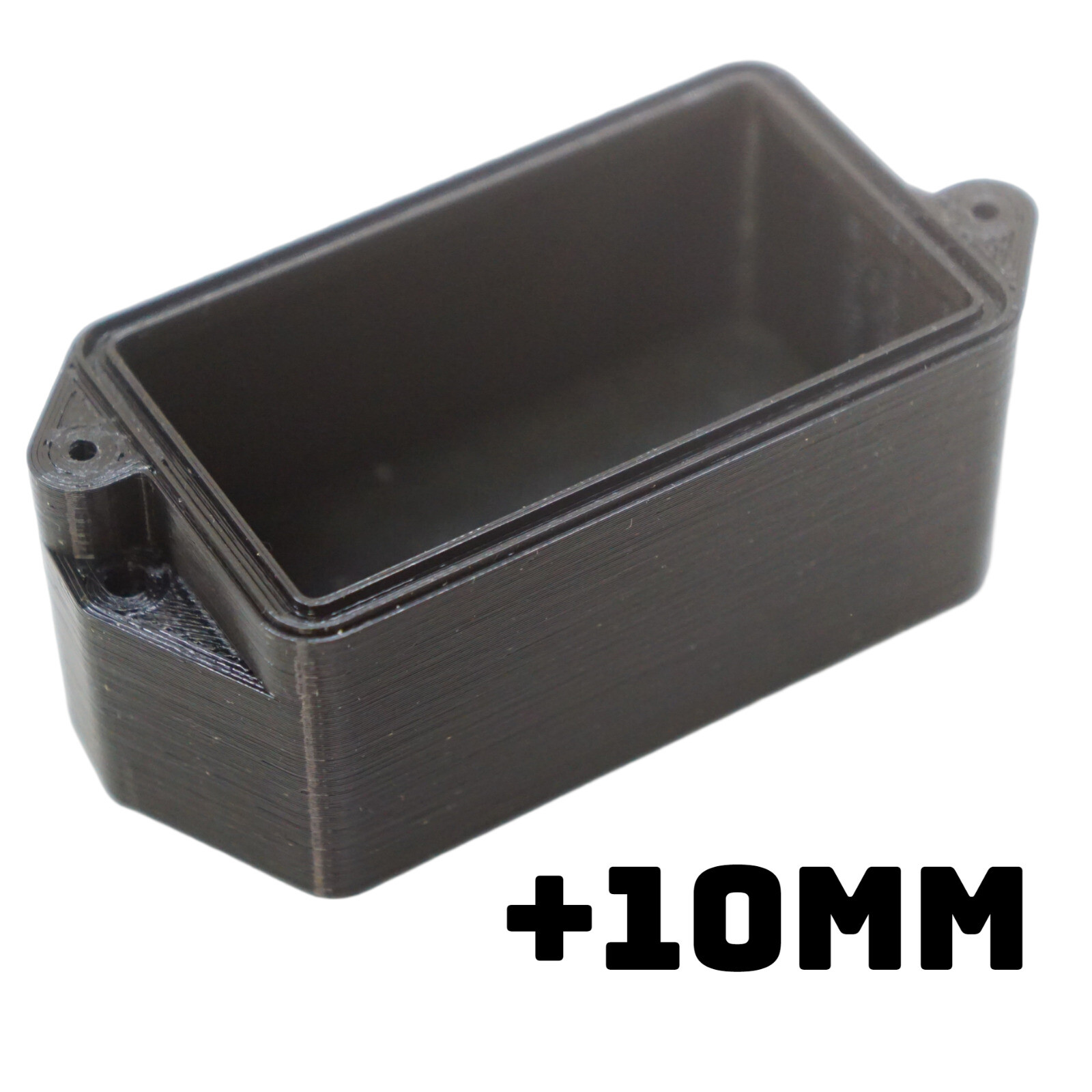 Receiver Box Base Expansion +10mm for Traxxas 3628 DCB M41 Boat, Spartan Rustler