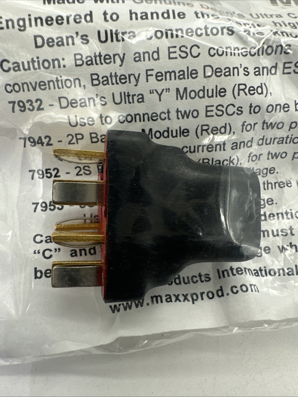 Lot Of 2 Maxx Products Mpi 7953, 3S Battery Module, Black, RC R/C Plane Airplane