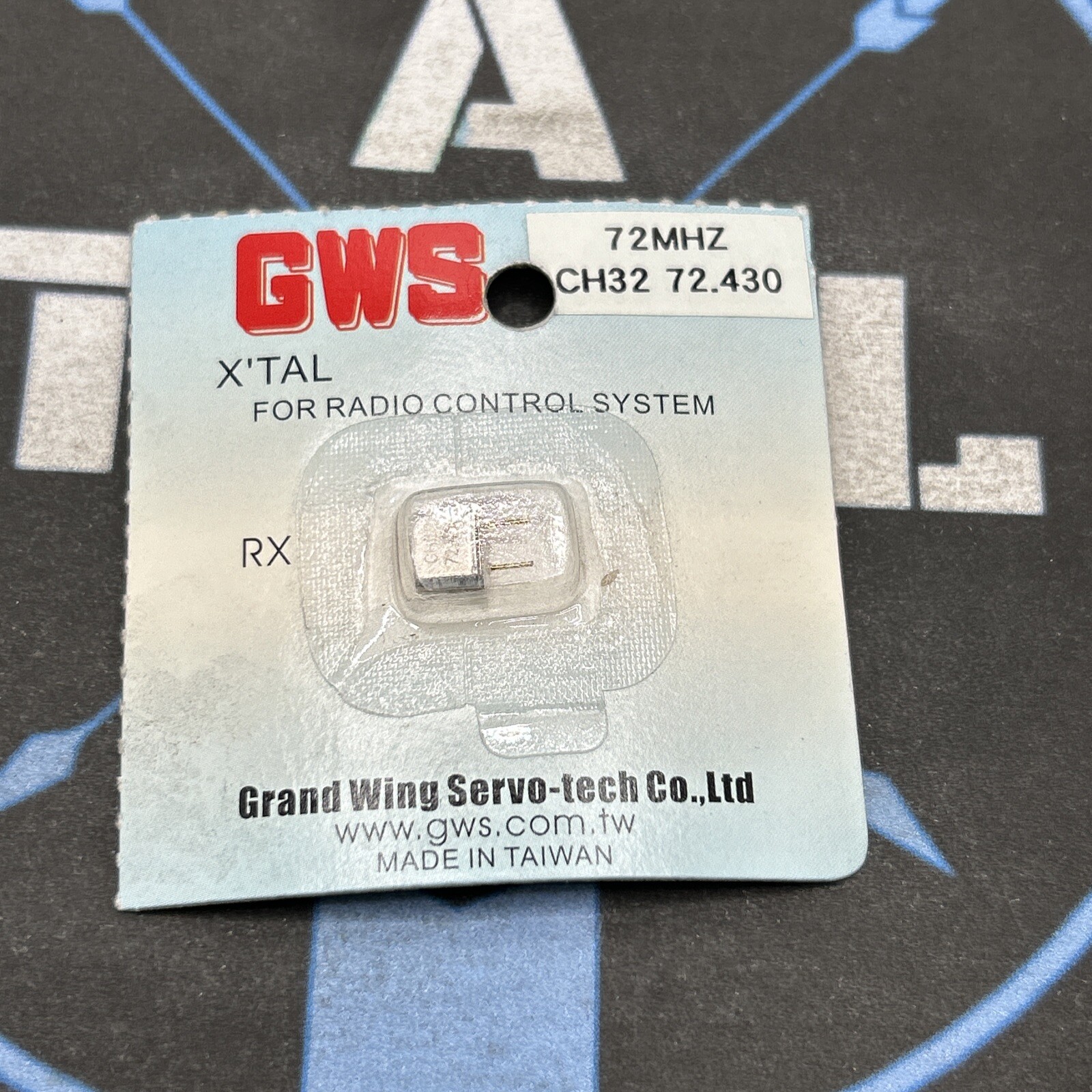 Grand Wing Servo. GWS. X’Tal / Micro Crystal. Channel 32 72.430