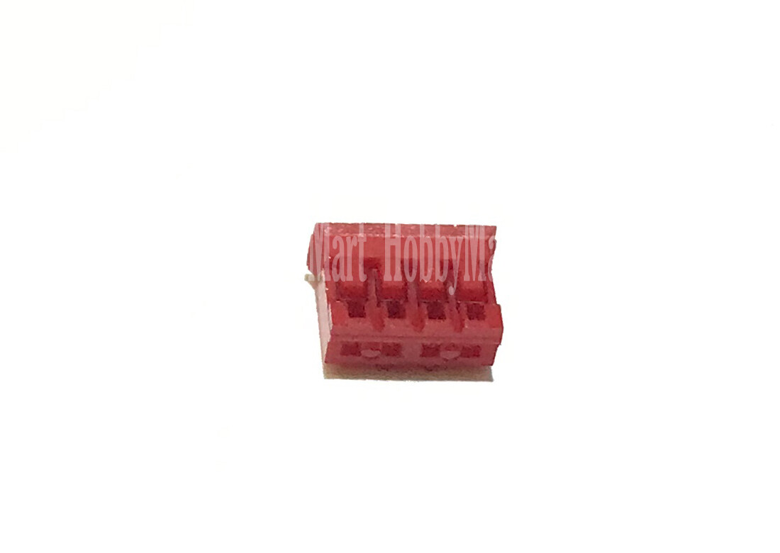4-Pin PH 2.0mm JST Female 3S RC LIPO Battery Connector Socket RED Color DIY x100