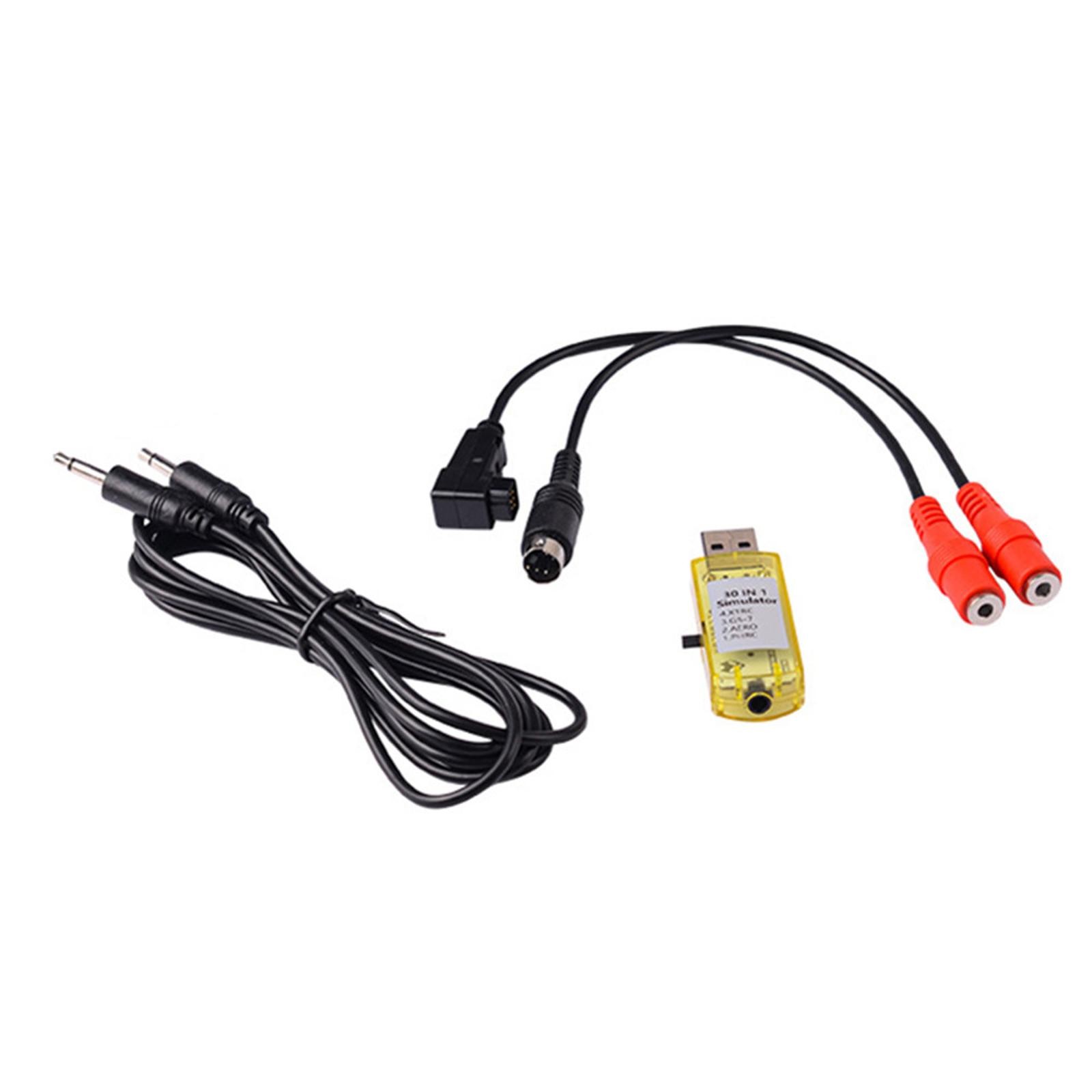 30 In 1 RC USB Flight Simulator With Cables For G7 Phoenix 5.0 Aerofly VRC FPV b