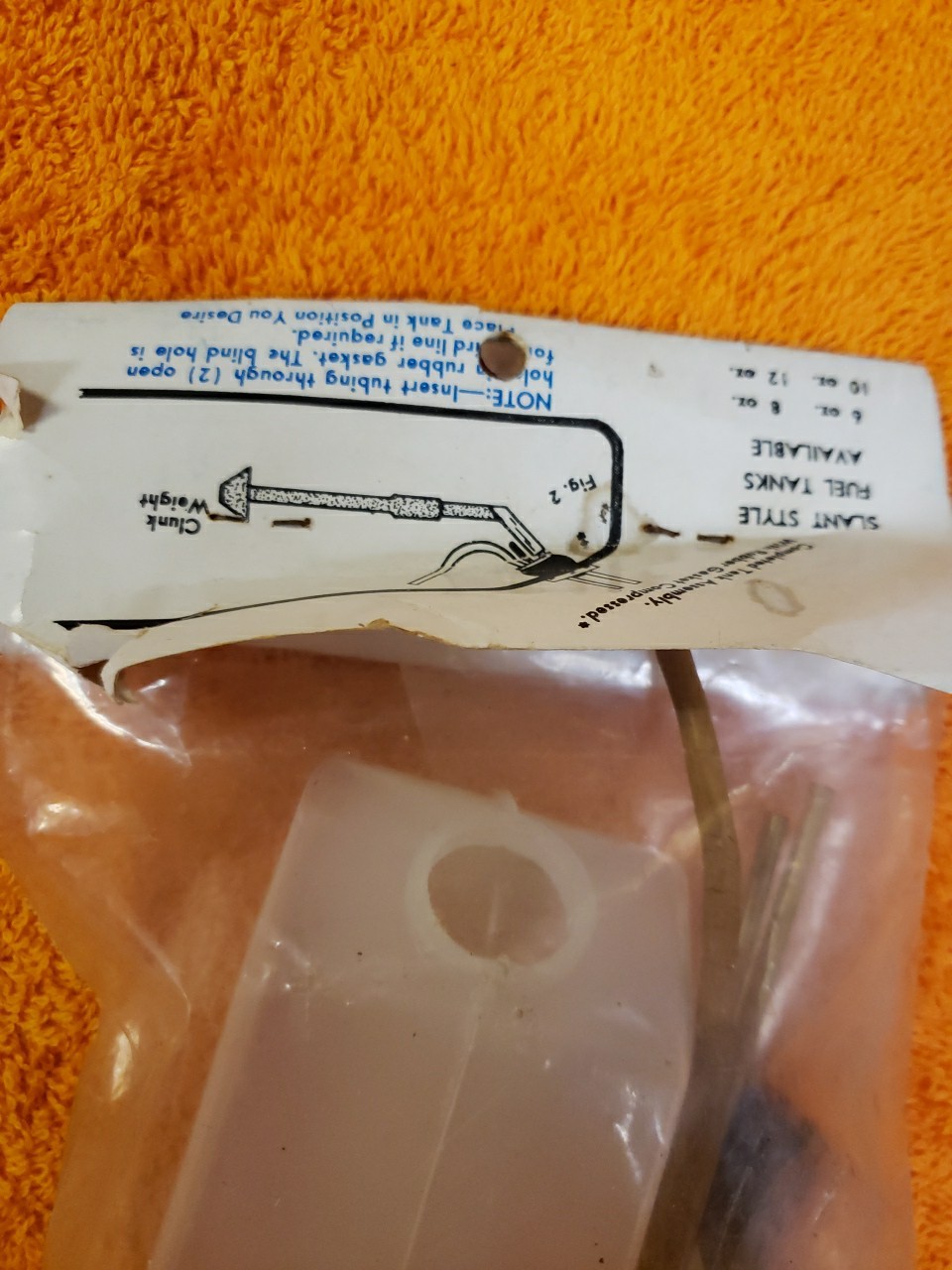 Sullivan Tank – Fuel-Tank Slant Style – 4 Oz / 118.3 CC SS-4 New – No 437 – P26