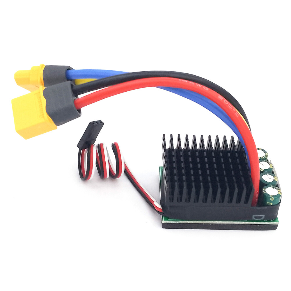 50A/480A 3-7S Brush ESC F/B 2-Ways for Brushed Motors RC Tank Crawler Car Boat