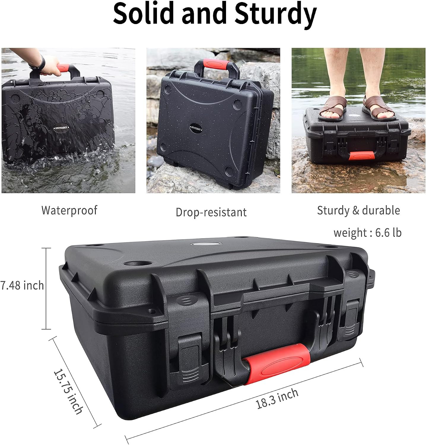 Fpvtosky Professional Hard Case for DJI FPV [Case Only] – DJI FPV Drone Carrying