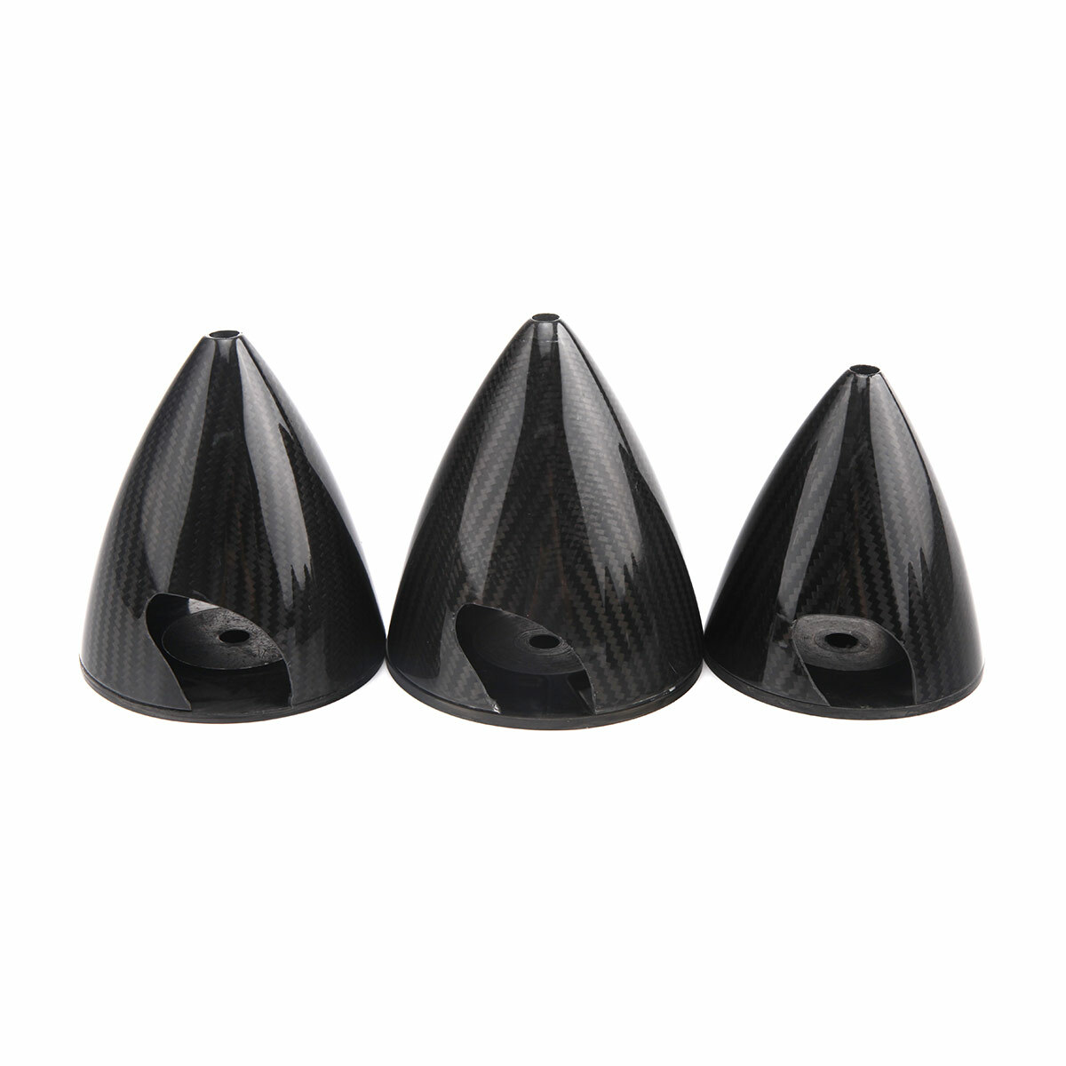 Carbon Fiber Spinner For 2 Blades CCW Propeller RC Plane 1.75/2/2.25/2.5/3 inch