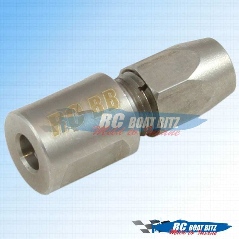 RC Boat wire drive/flex cable collet 2.5mm drive to 5mm motor