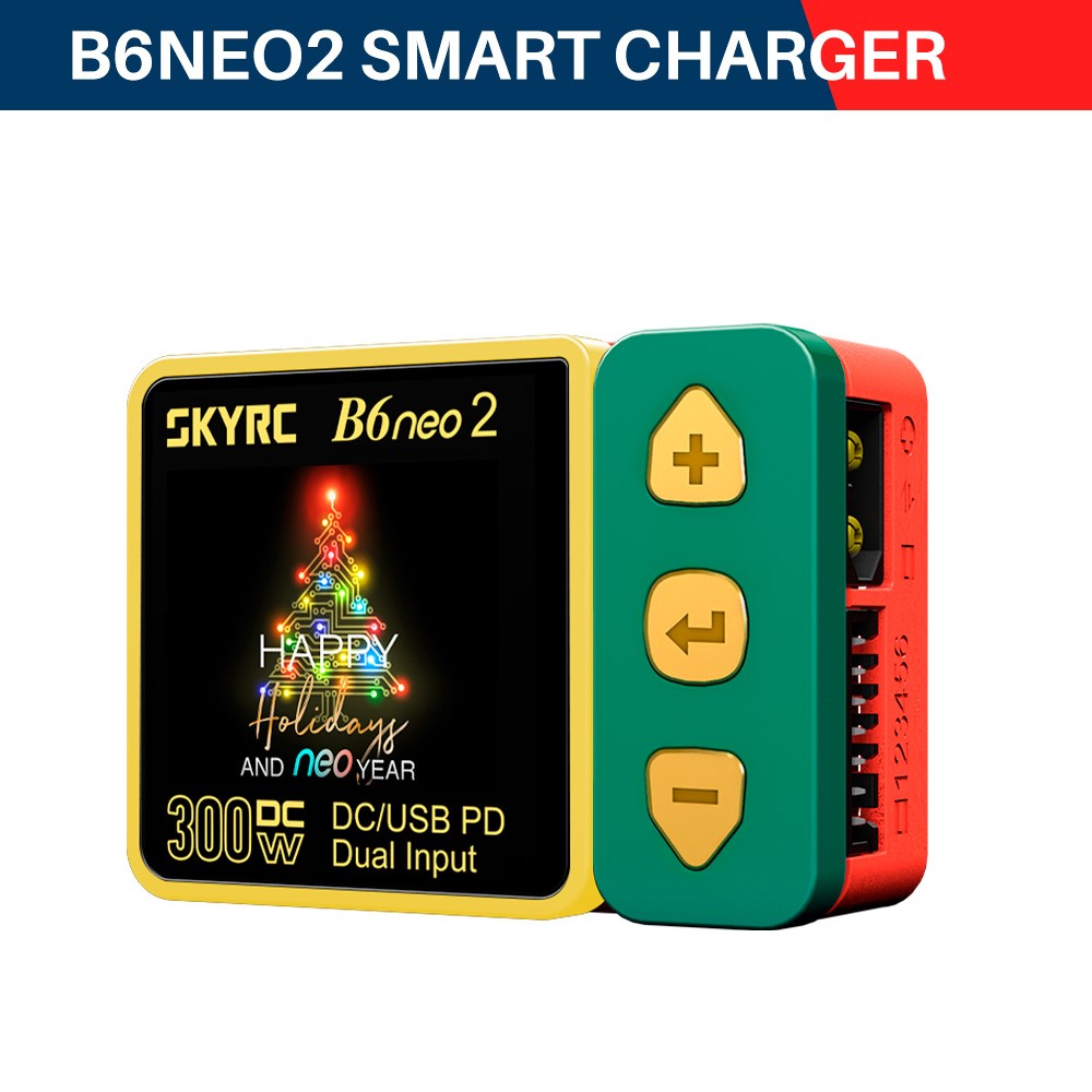 Exclusive SKYRC B6neo 2 Smart Charger Christmas DC 300W Battery Charger