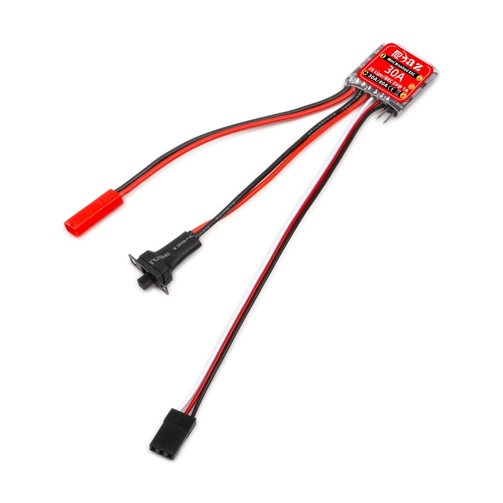 9IMOD RC Brushed ESC 30A MINI Speed Controller for 1/18 1/24 1/32 RC Car/RC Boat