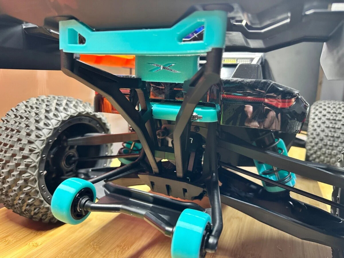 Wing Risers – 15mm or 25mm with Extended Hardware – Compatible w/ XRT® RC Truck