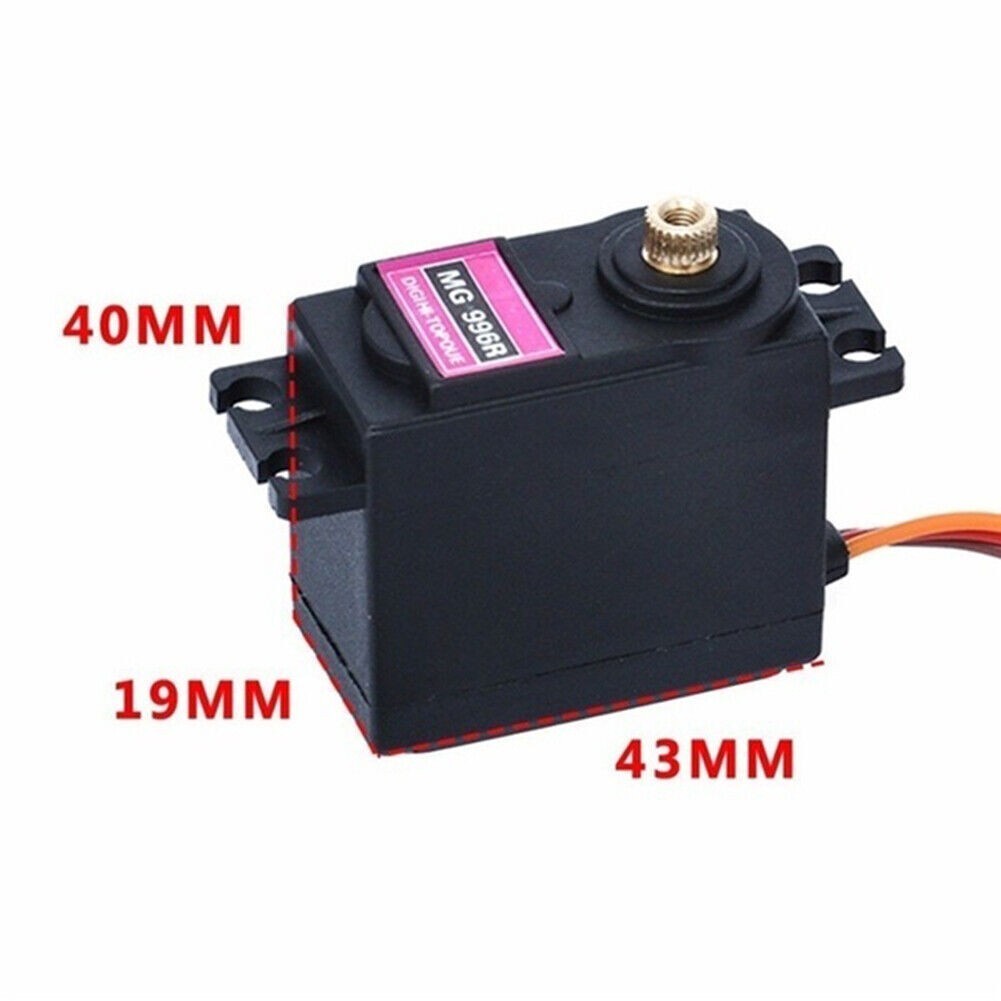 4Pack MG996R 180° Digital Torque Servo Metal Gear Motor For Futaba RC JR Racing