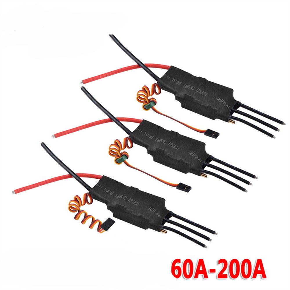 50A 80A 100A 125A 200A Brushless ESC Electronic Speed Controller