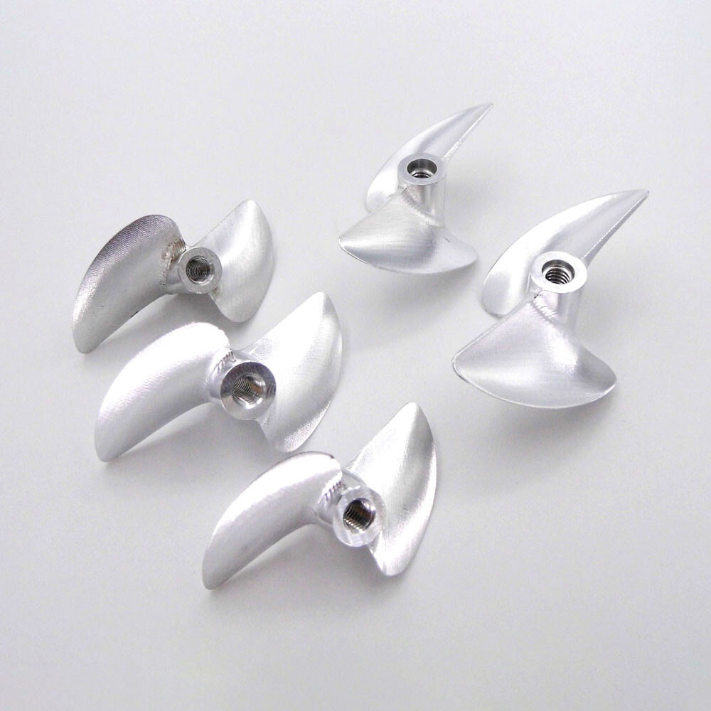 RC Boat Propeller CNC M4 4mm 30-45mm 40mm Metal Prop f RC Speed Boat MONO1 MONO2