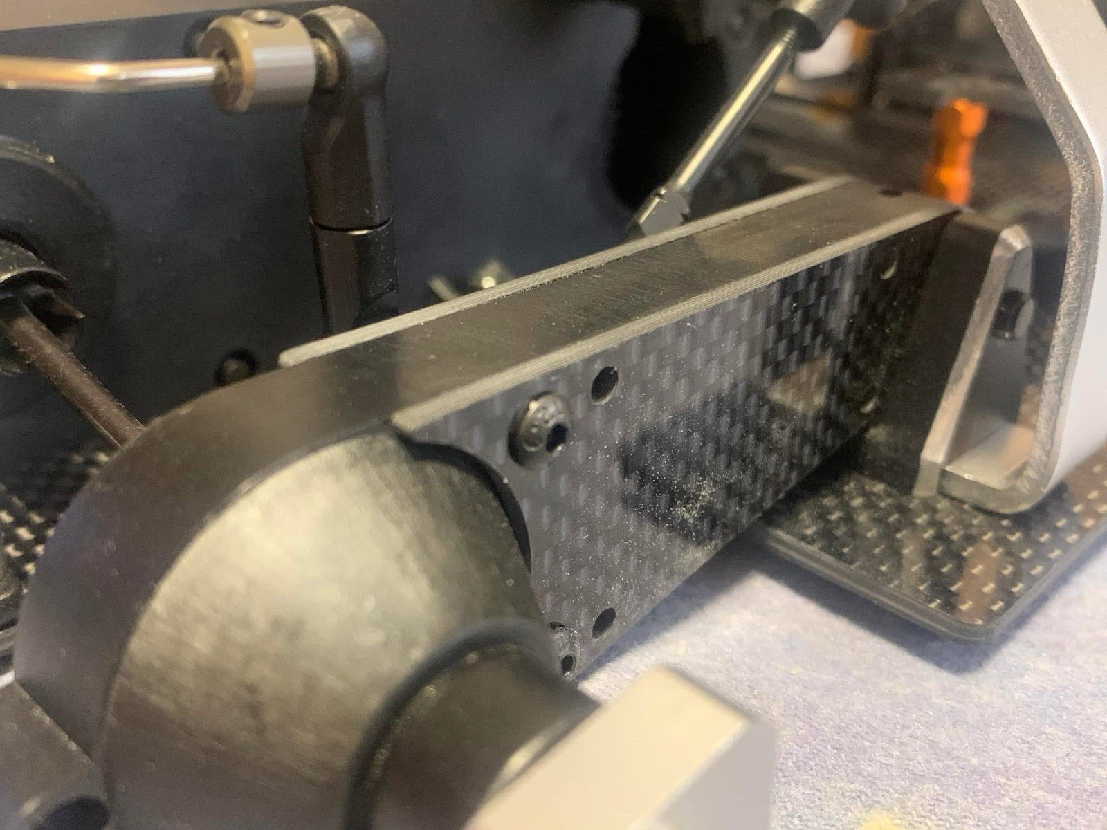 Gtop Carbon Fiber Yokomo 834B EVO Dog Fighter Kit
