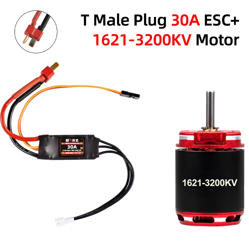 9IMOD Brushless 30A ESC &1621 Motor Combo Mini For 1/18 RC Car Axial SCX24 TRX4M