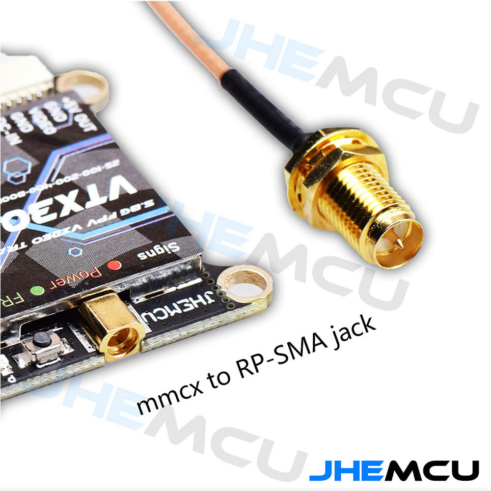 JHEMCU VTX30-800 5.8G 40CH 25-800mW Adjustable VTX 2-6S 30X30mm for RC Drone