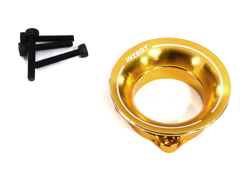 Precision Aluminum Cold Air Intake Ram Funnel for 25x25mm Size Cooling Fan