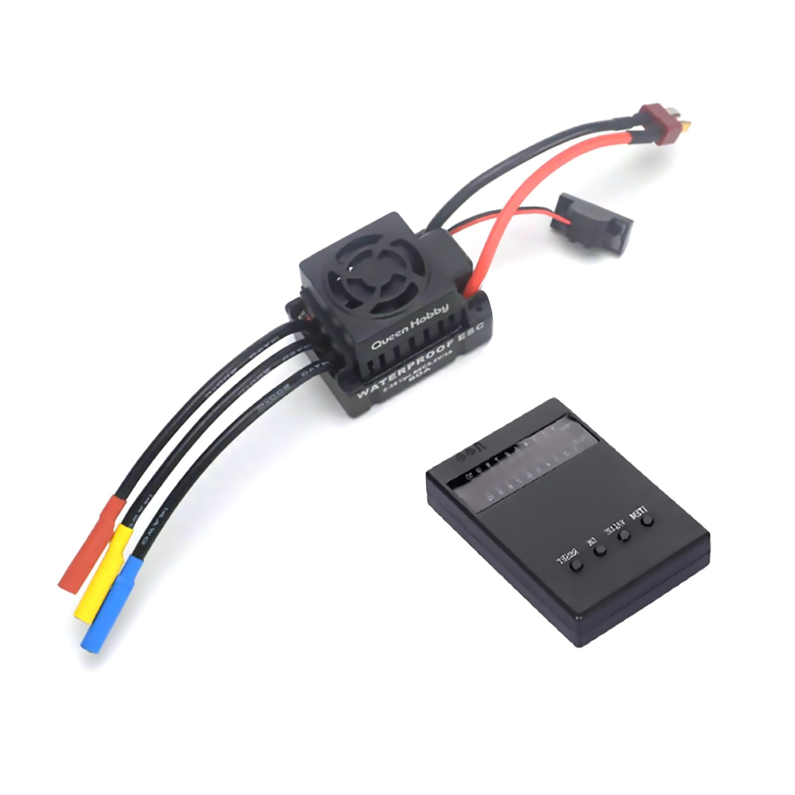New 60A Brushless ESC 3650 3900KV Brushless Motor Programming Card 1/10 RC Car