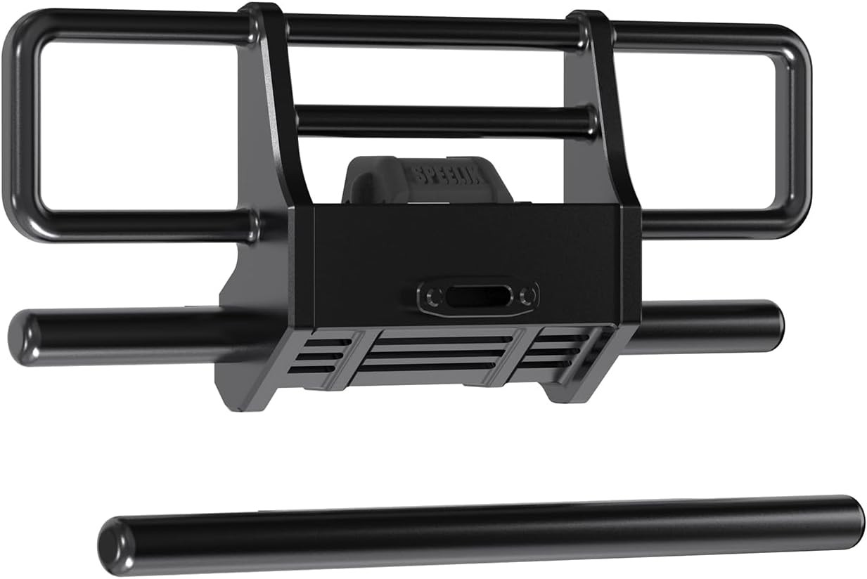 Aluminum Front & Rear Bumper for Traxxas 1/18 TRX4M High Trail K10 Upgrade…