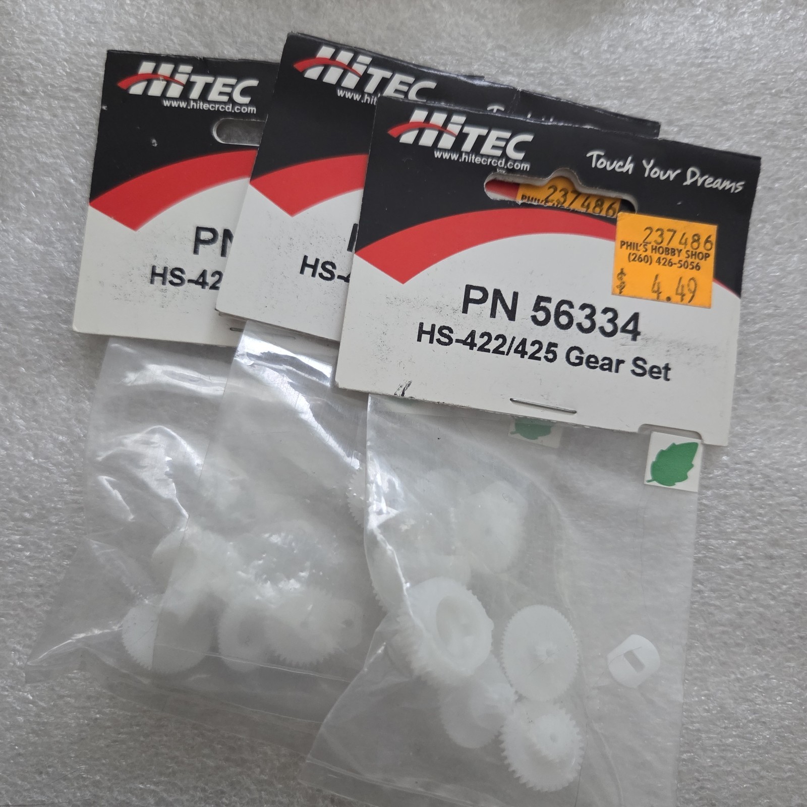 Hitec ~ 28 Item Parts Lot ~ RC Servo Replacement Gears & Arms ~ NIP NOS