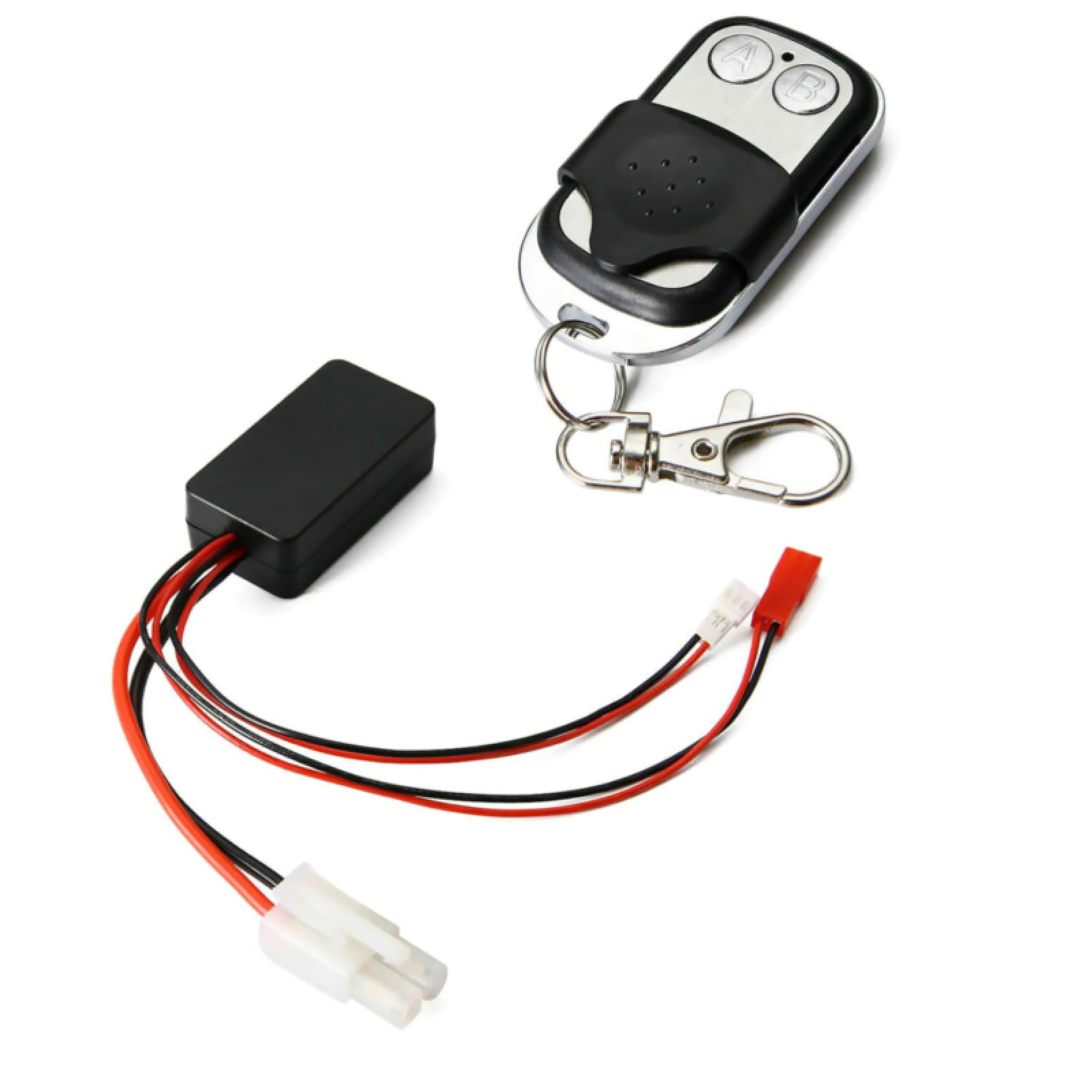 “Warn” 9.5cti Winch+Remote Control Receiver Kit For RC Car 1:10 SCX10 Crawler