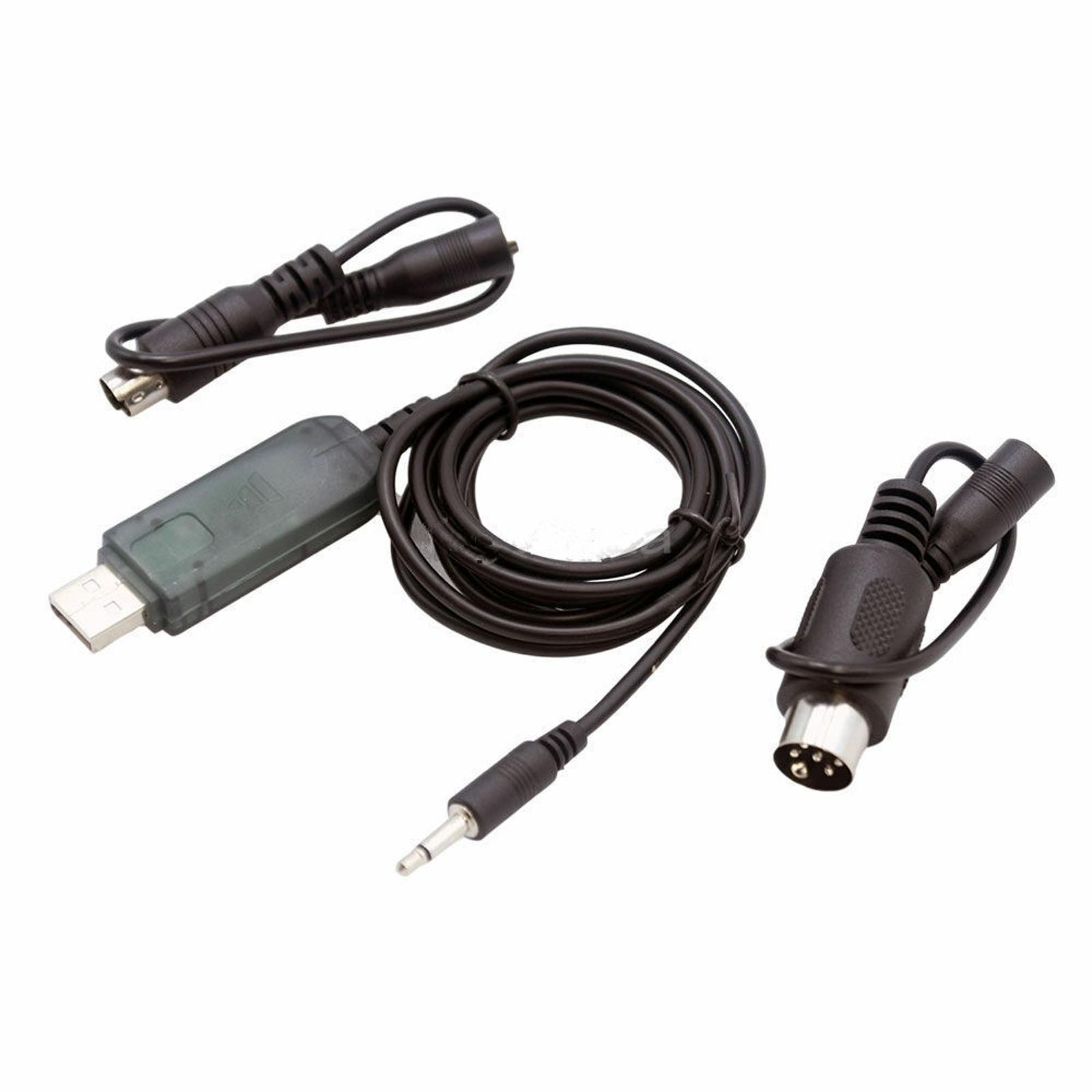 USB Simulator Cable Kit RC Helicopter Airplane Car For FlySky FS-SM100 FS-I10 h