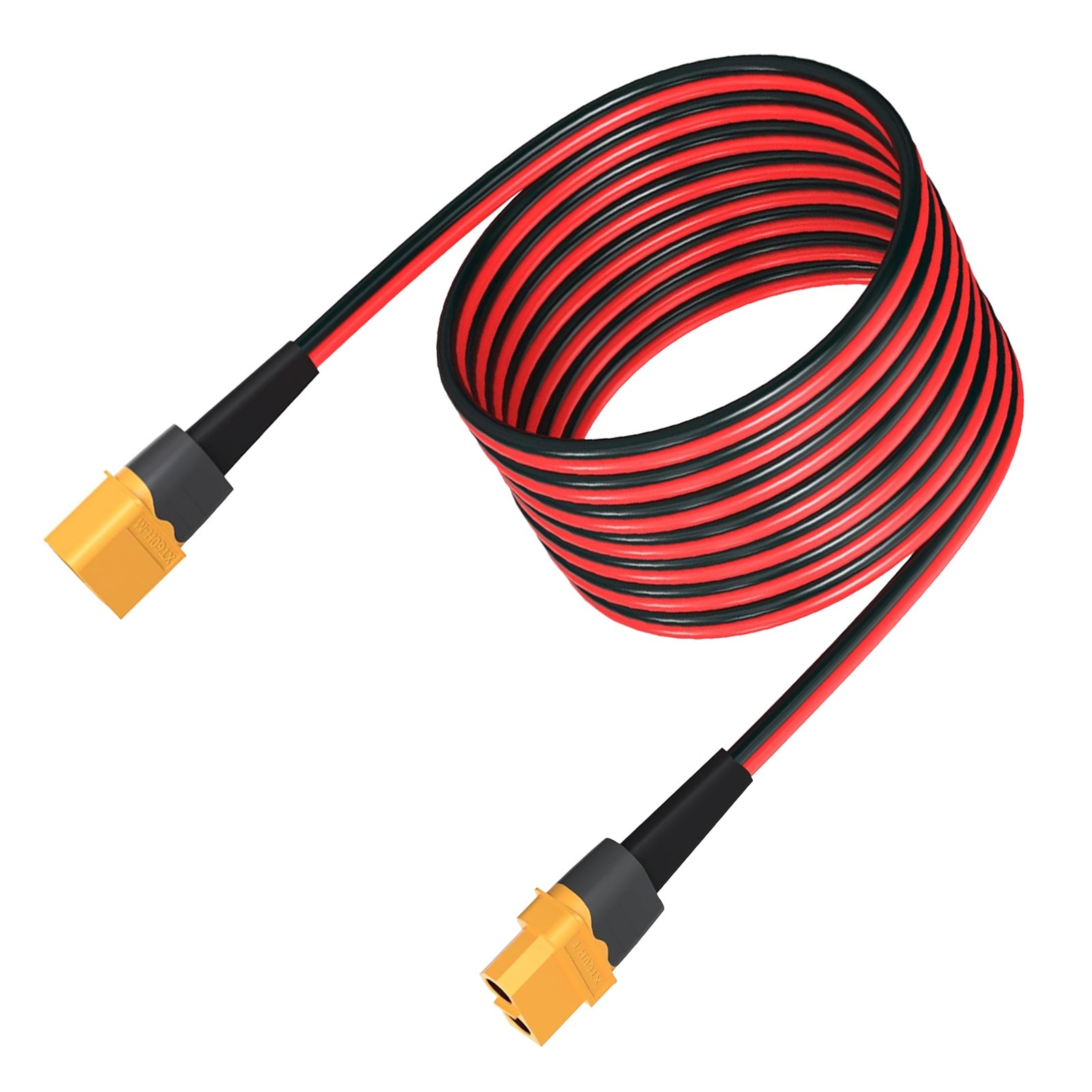10 AWG XT60 Male to Female Extension Cable Solar Wire for RC Lipo Battery