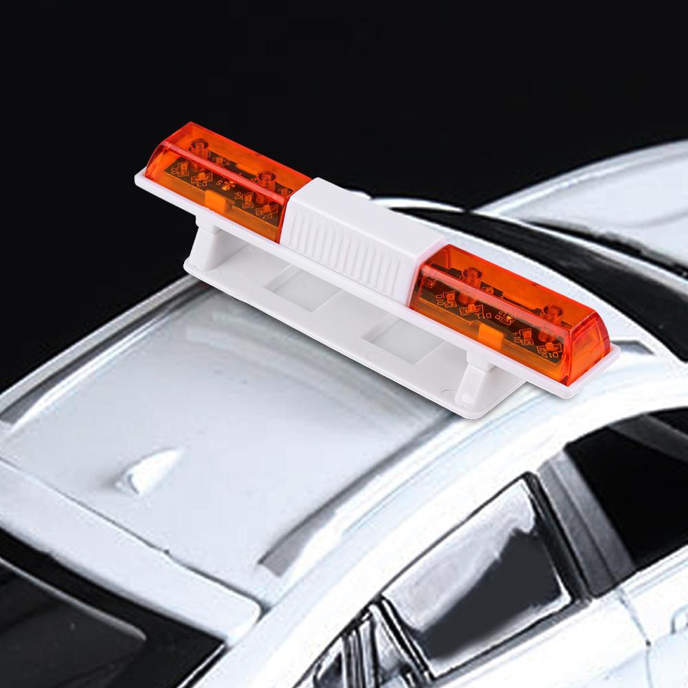 Colorful LED Flashing Light Bar Simulation Automotive Lights RC Alarm Lights
