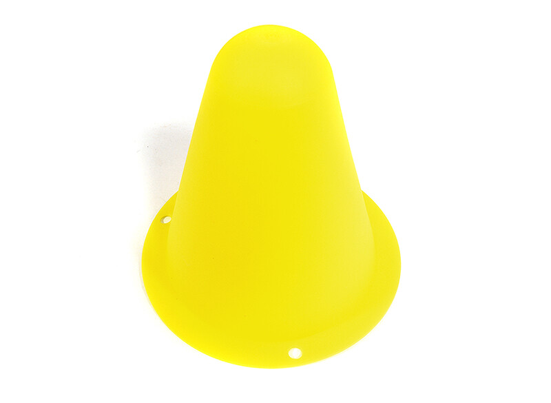 Realistic Color Plastic Traffic Cone 75mm Tall for 1/10 Scale Crawler Truck